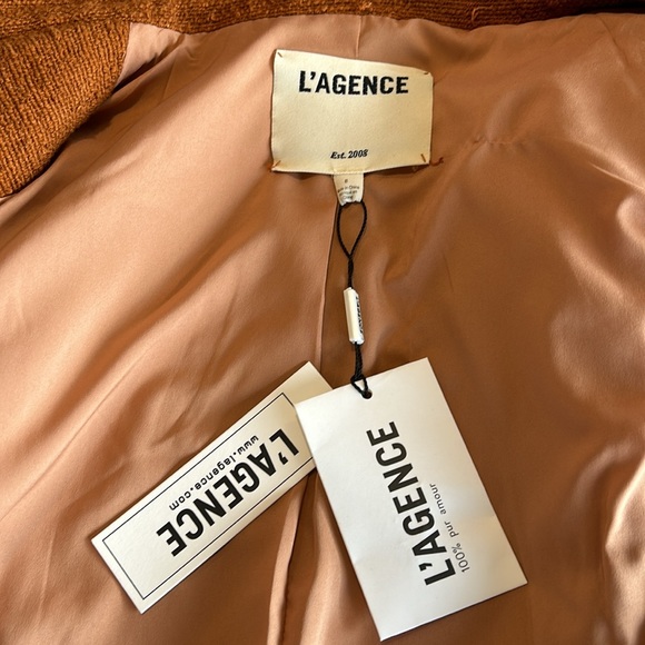 L’AGENCE Kenzie Tweed Blazer - NWT - Picture 7 of 15